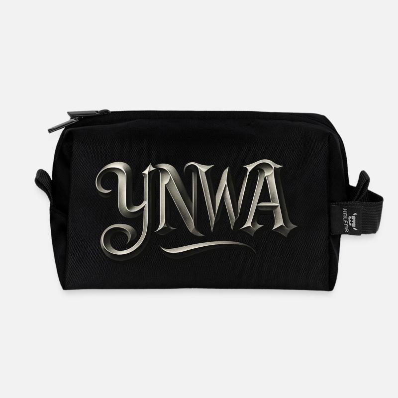 Ynwa - Recycelte Kulturtasche - Schwarz