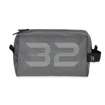 Midi Pyrénées Gers 32 - Trousse de toilette en tissu recyclé - anthracite - Devant