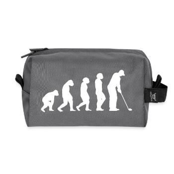 Golfspieler Evolution Golf - Recycelte Kulturtasche - Anthrazit - Vorne