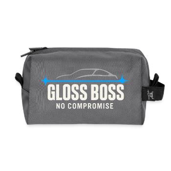 Auto Detailer Buffer Pro Paint - Recycled Toiletry Zip Bag - anthracite - Front
