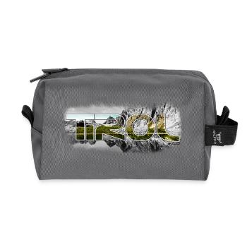 tirol_1 - Recycelte Kulturtasche - Anthrazit - Vorne