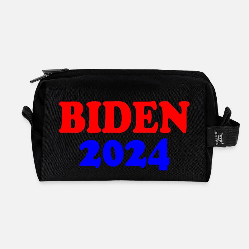 Biden 2024 - Recycelte Kulturtasche - Schwarz