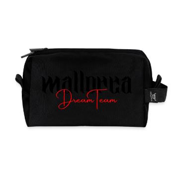 Équipe de rêve de Majorque - Trousse de toilette en tissu recyclé - noir - Devant