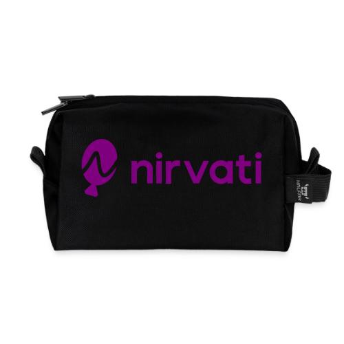 Nirvati Logo - Recycled Toiletry Zip Bag