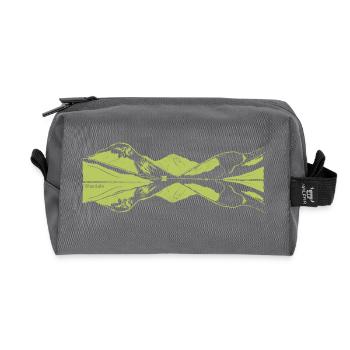 Wasdale view - Recycled Toiletry Zip Bag - anthracite - Front