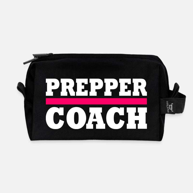 Prepper - Recycelte Kulturtasche - Schwarz