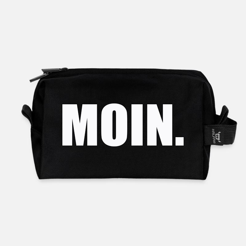 MOIN - Recycelte Kulturtasche - Schwarz