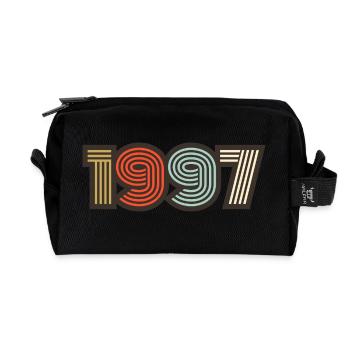 1997 Retro Jahrgang - Recycelte Kulturtasche - Schwarz - Vorne