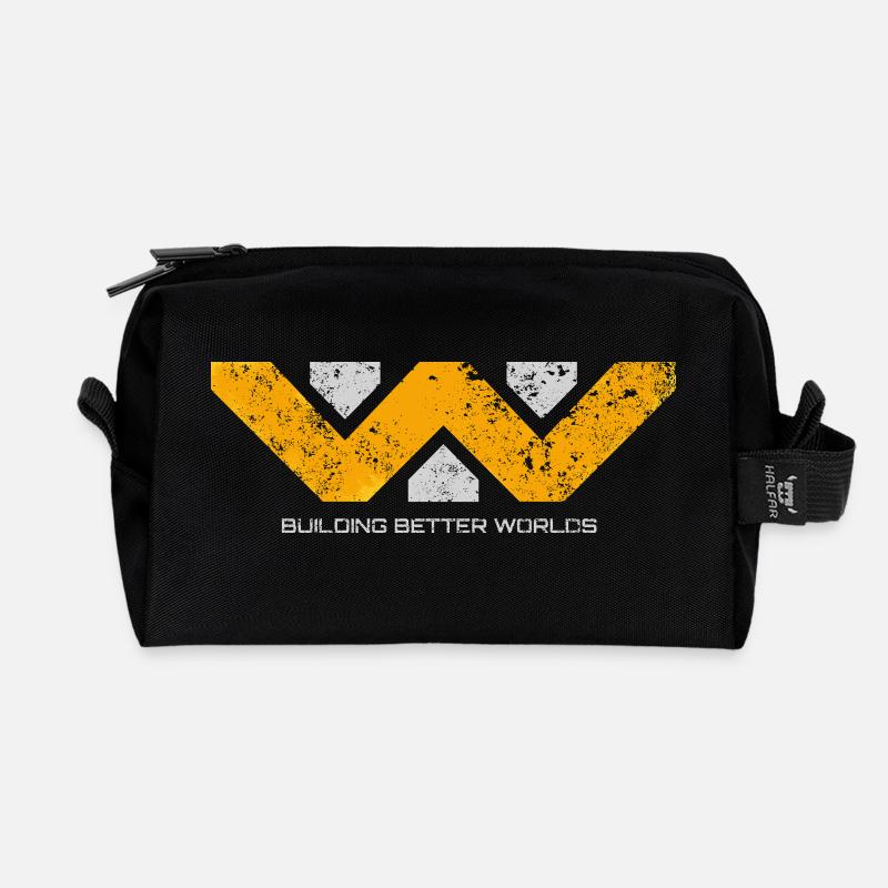 Weyland - Recycelte Kulturtasche - Schwarz