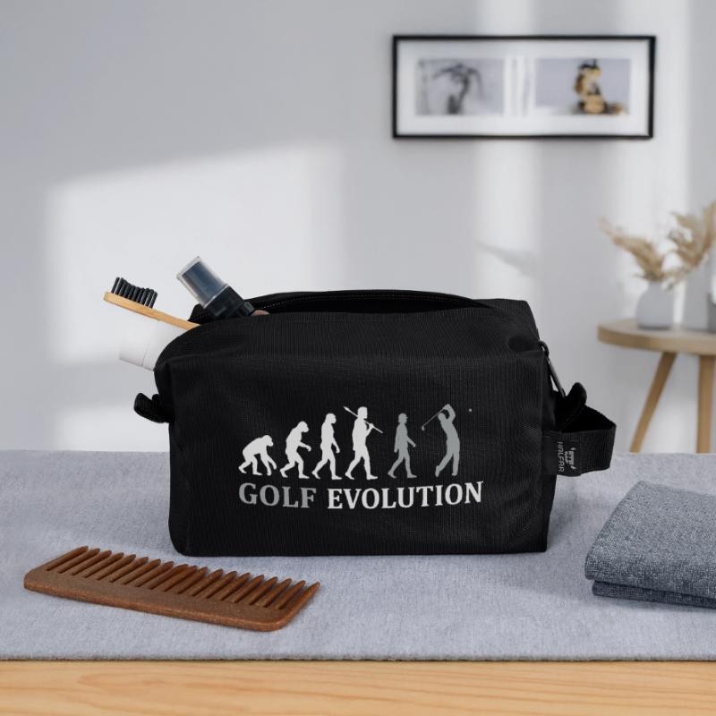 Golf Evolution – Das perfekte Golfer Geschenk Recycelte Kulturtasche