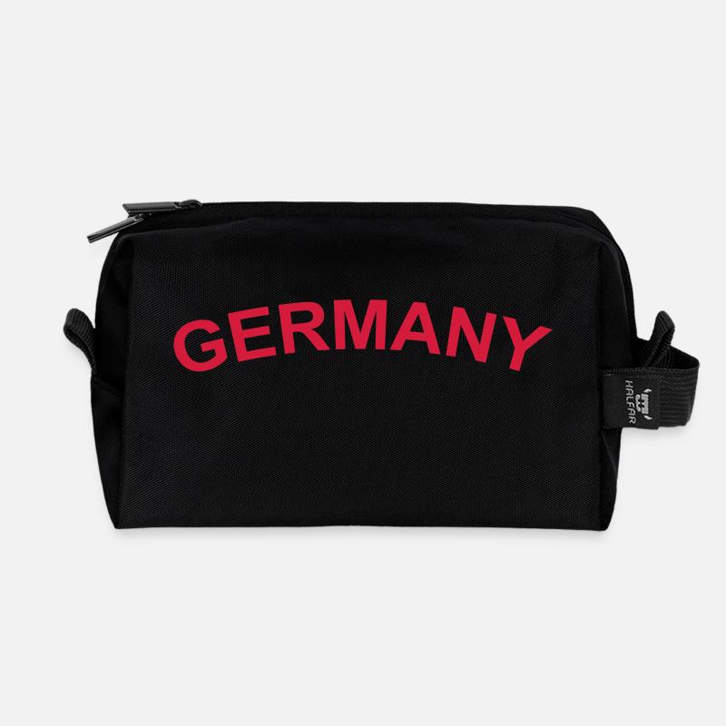 Germany - Recycelte Kulturtasche - Schwarz