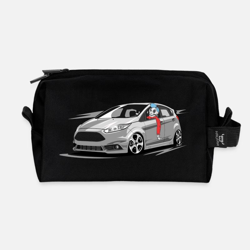 Fiesta 7 ST MK7 Skulldriver - Recycelte Kulturtasche - Schwarz