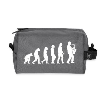 saxophone - Recycelte Kulturtasche - Anthrazit - Vorne