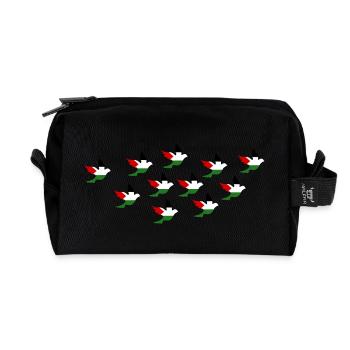 Palestina - Recycelte Kulturtasche - Schwarz - Vorne