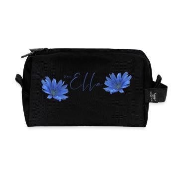 Ella Birthday Ella - Recycled Toiletry Zip Bag - black - Front