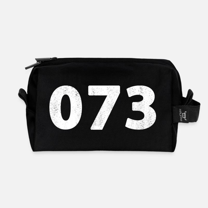 073 's-Hertogenbosch Rosmalen Empel Vught Vlijmen - Recycelte Kulturtasche - Schwarz