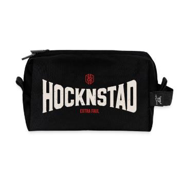 Hocknstad - Recycled Toiletry Zip Bag - black - Front