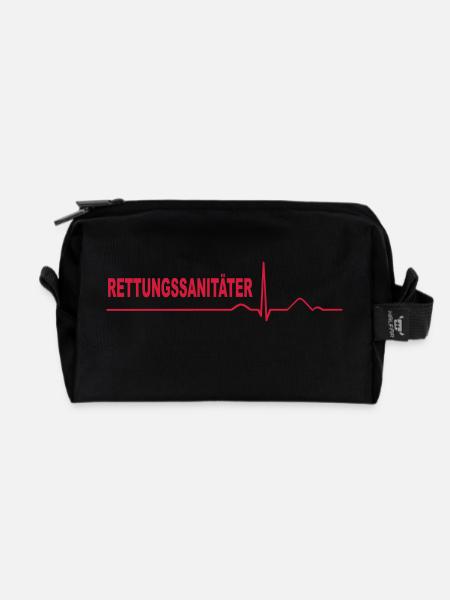 Rettungssanitäter - Recycelte Kulturtasche - Schwarz