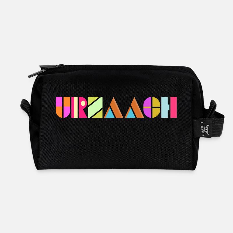urzaach - lustlos, gelangweilt - Recycelte Kulturtasche - Schwarz