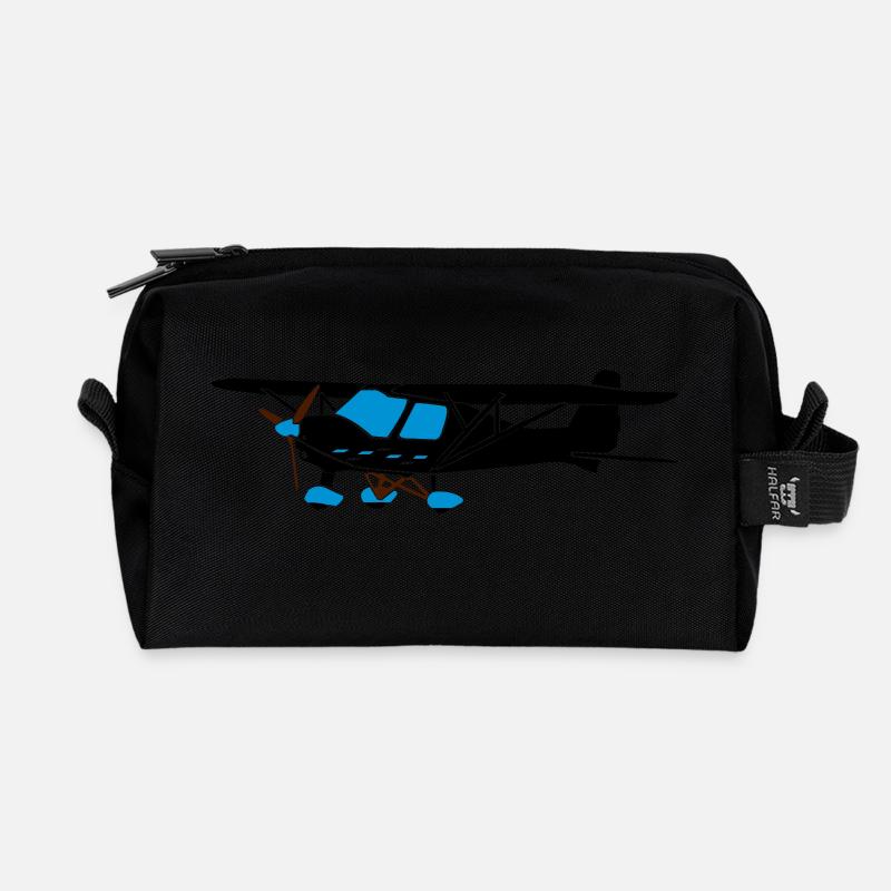 C42 - Trousse de toilette en tissu recyclé - noir