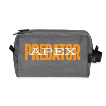 Apex Predator - Graphics Tee - Recycled Toiletry Zip Bag - anthracite - Front