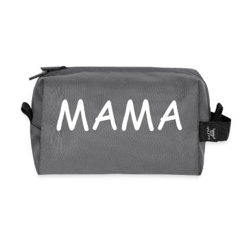 Mama - Recycelte Kulturtasche - Anthrazit - Vorne