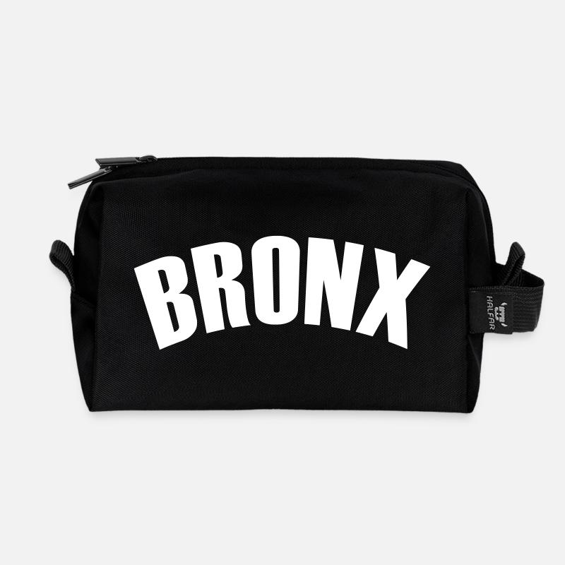 Bronx Shirt - Recycled Toiletry Zip Bag - black
