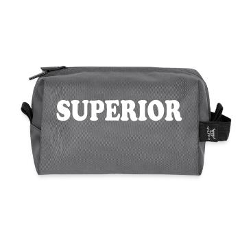 superior - Recycelte Kulturtasche - Anthrazit - Vorne