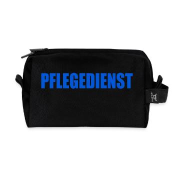 Nursing - Recycled Toiletry Zip Bag - black - Front