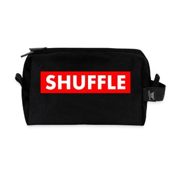 shuffle - Recycelte Kulturtasche - Schwarz - Vorne
