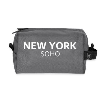 New York - Soho - USA - Amerika - NYC - Recycelte Kulturtasche - Anthrazit - Vorne