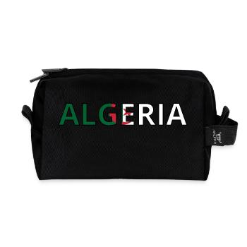 Algerien Flagge - Recycelte Kulturtasche - Schwarz - Vorne