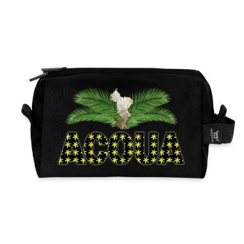 ACOUA - Trousse de toilette en tissu recyclé - noir - Devant