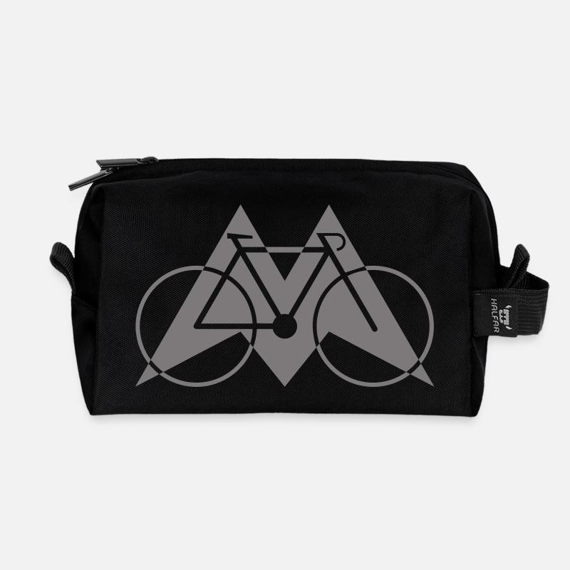 Velo M - Recycelte Kulturtasche - Schwarz