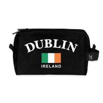 Dublin, Irland - Recycelte Kulturtasche - Schwarz - Vorne