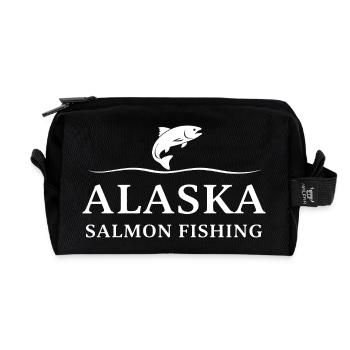 Équipe de pêche au saumon River Hunter - Trousse de toilette en tissu recyclé - noir - Devant