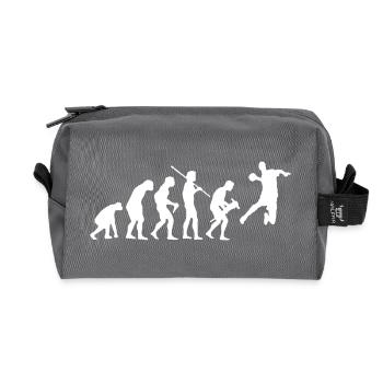 EVOLUTION HANDBALL - Recycelte Kulturtasche - Anthrazit - Vorne