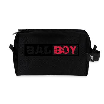 Bad Boy Design - Recycled Toiletry Zip Bag - black - Front