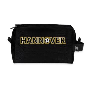 hannover - Recycelte Kulturtasche - Schwarz - Vorne