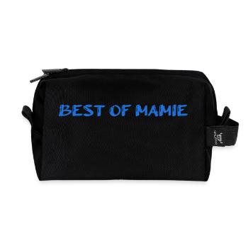 OMA. MUTTERTAG. ALLES GUTE ZUM GEBURTSTAG OMA. ICH LIEBE DICH - Recycelte Kulturtasche - Schwarz - Vorne