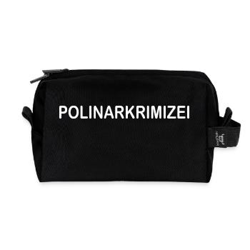 Polinarkrimizei - Recycelte Kulturtasche - Schwarz - Vorne