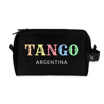Tango Argentine - Trousse de toilette en tissu recyclé - noir - Devant