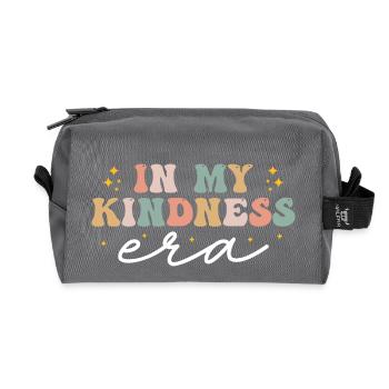 In My Kindness Era Funny Groovy In My Kindness Era - Trousse de toilette en tissu recyclé - anthracite - Devant