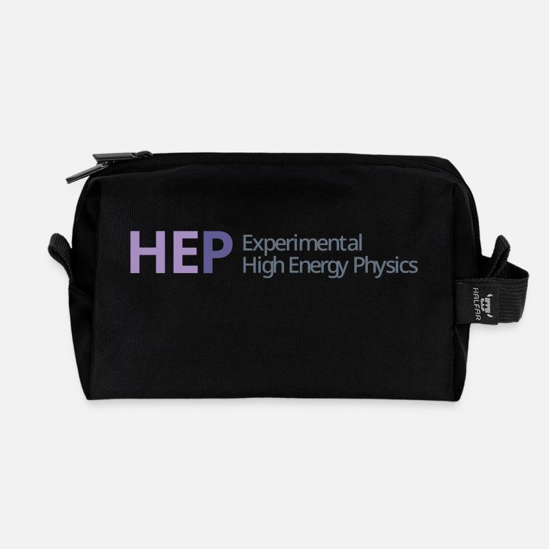 logo HEP - Recycelte Kulturtasche - Schwarz