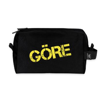 Brat - Recycled Toiletry Zip Bag - black - Front