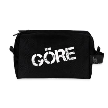 GÖRE - Recycelte Kulturtasche - Schwarz - Vorne