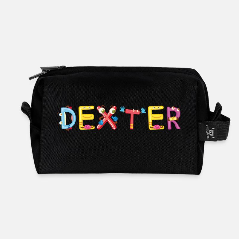 Dexter - Recycelte Kulturtasche - Schwarz