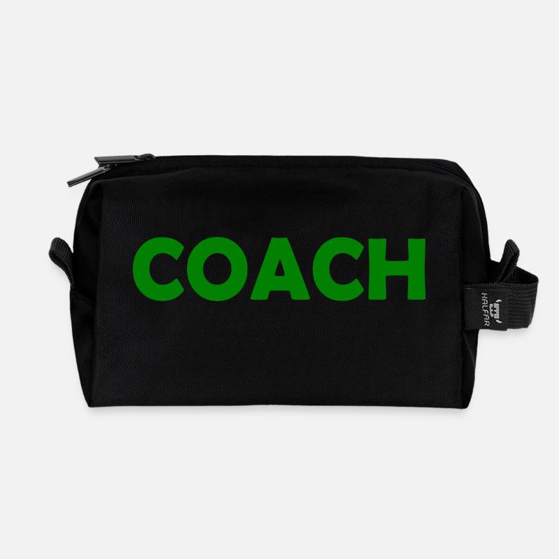 Coach - Recycelte Kulturtasche - Schwarz