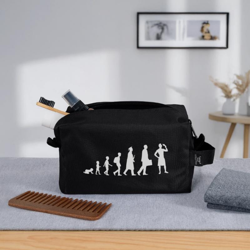 Évolution de la crème glacée Trousse de toilette en tissu recyclé