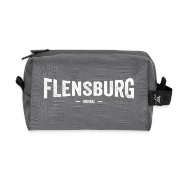 Flensburg Original - Recycelte Kulturtasche - Anthrazit - Vorne